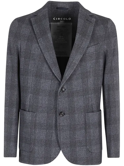 Circolo 1901 blazer a cuadros