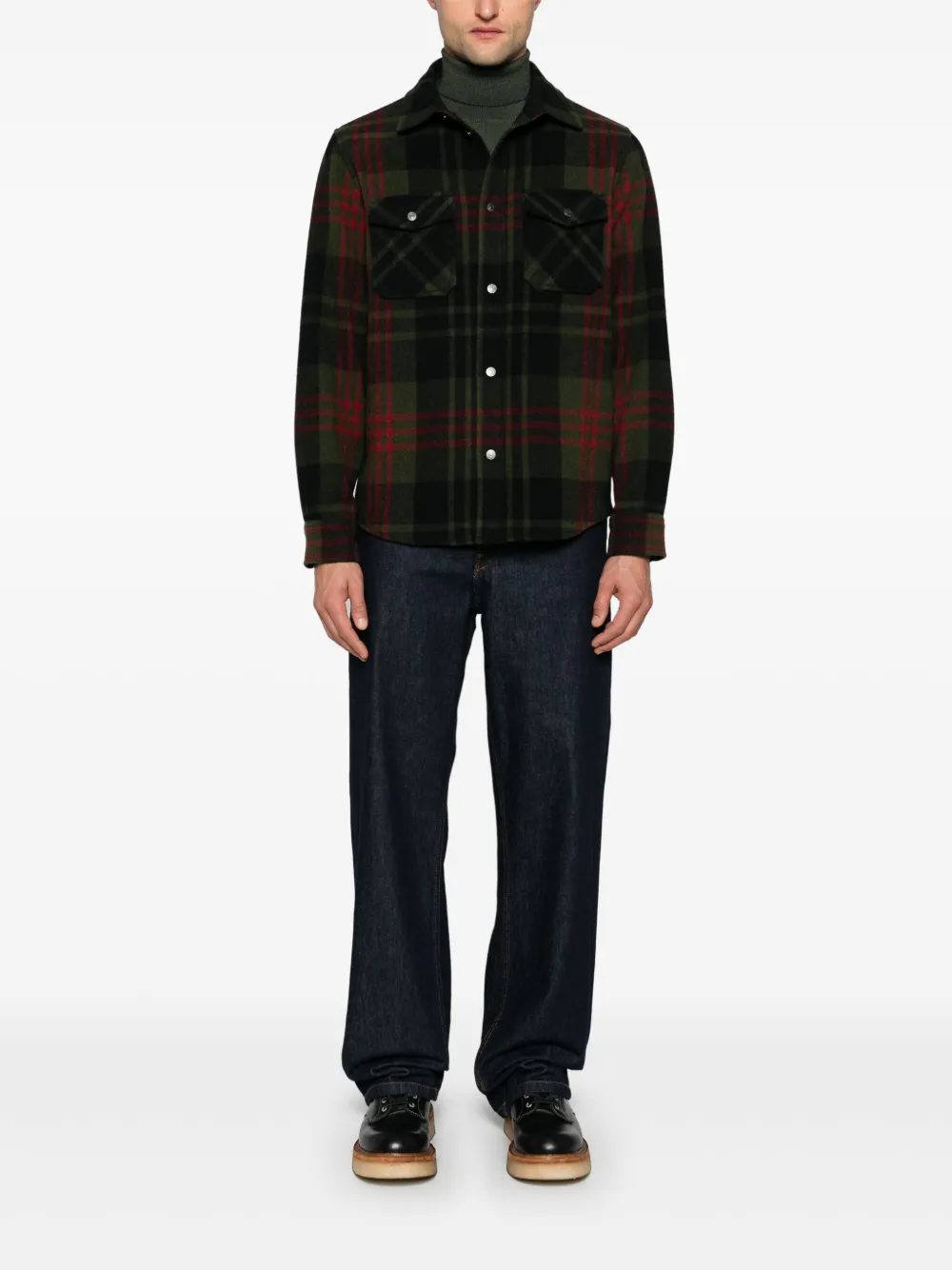 Woolrich Alaskan overshirt - Groen