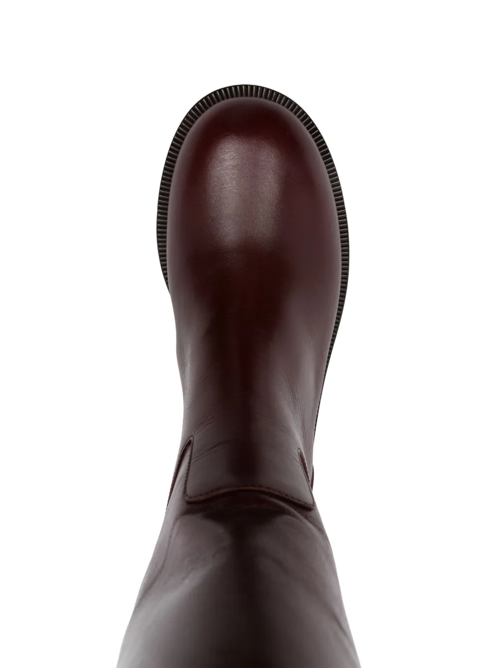 Rabanne leather boots Red