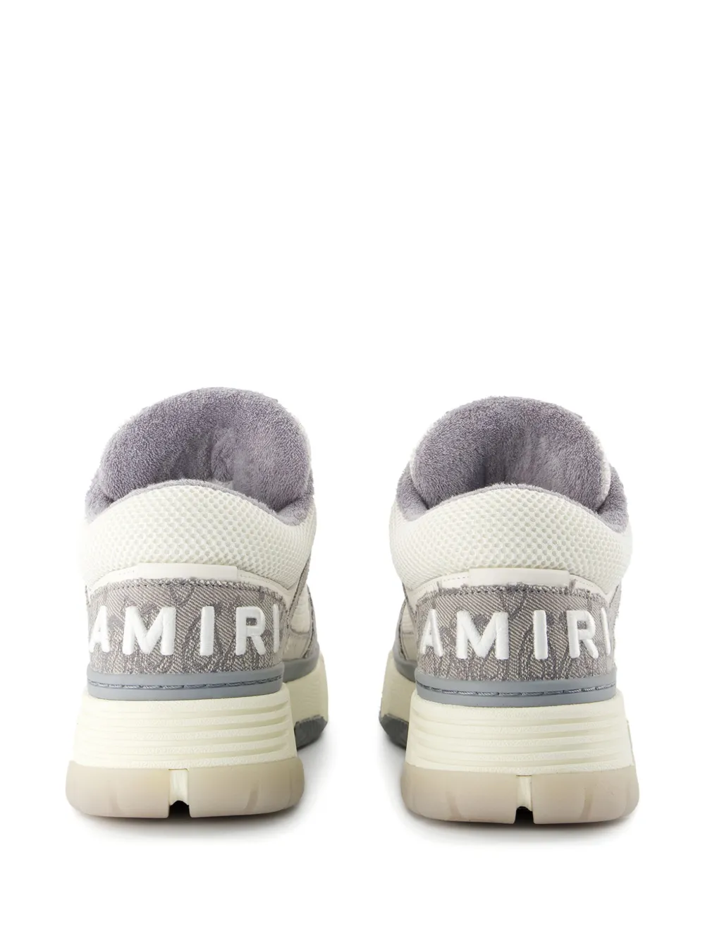 AMIRI Bandana denim sneakers Grijs