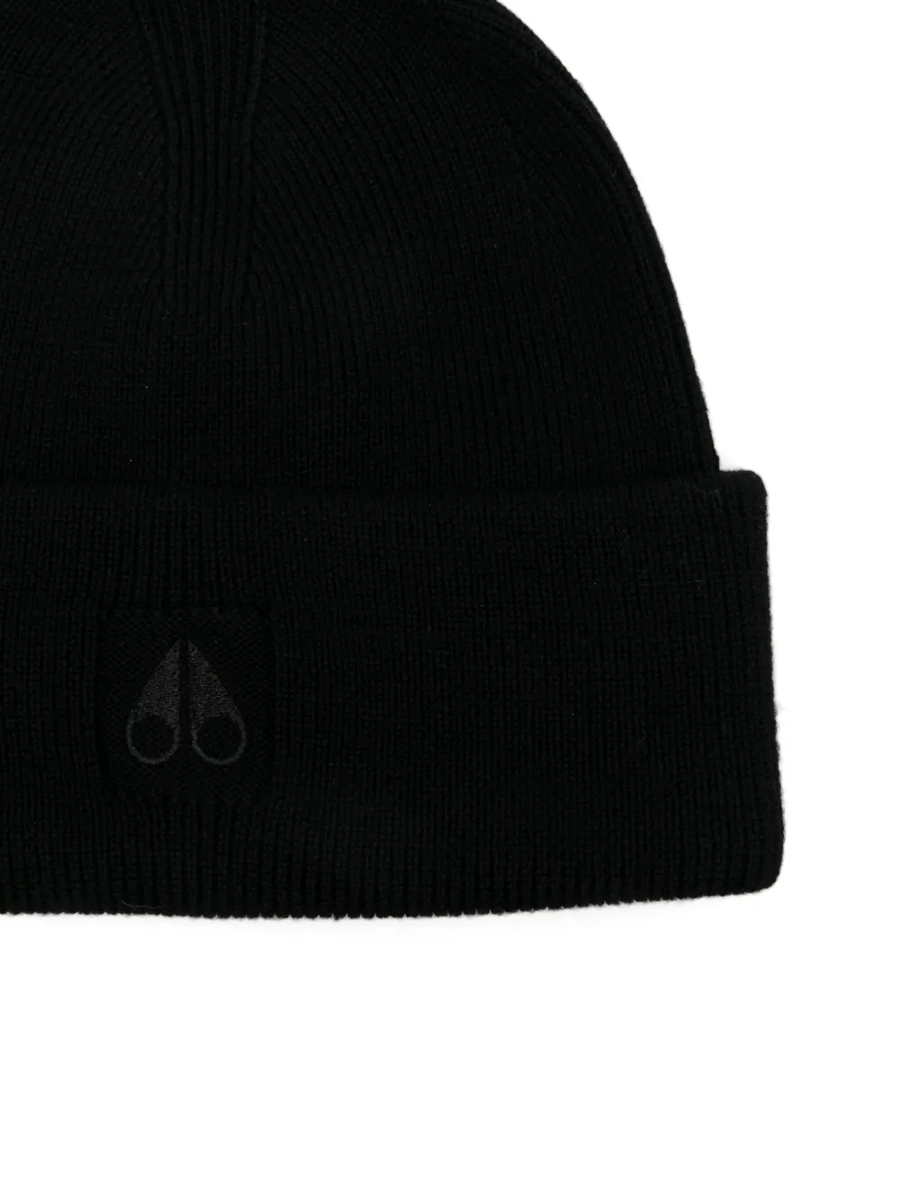 Moose Knuckles Wolcott beanie - Zwart
