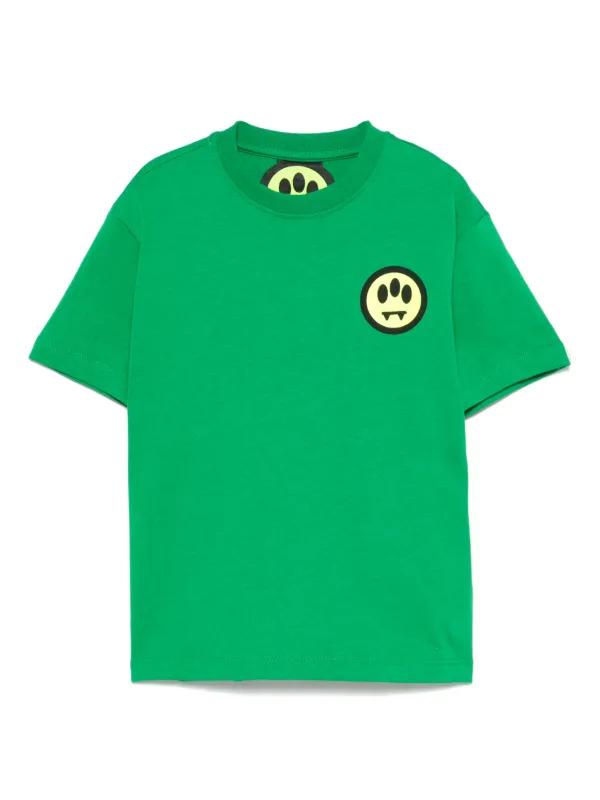 シンプル♪【BARROW】t-shirt iconic smile Barrow Iconic smile graphic t-shirt | The Fashion Square