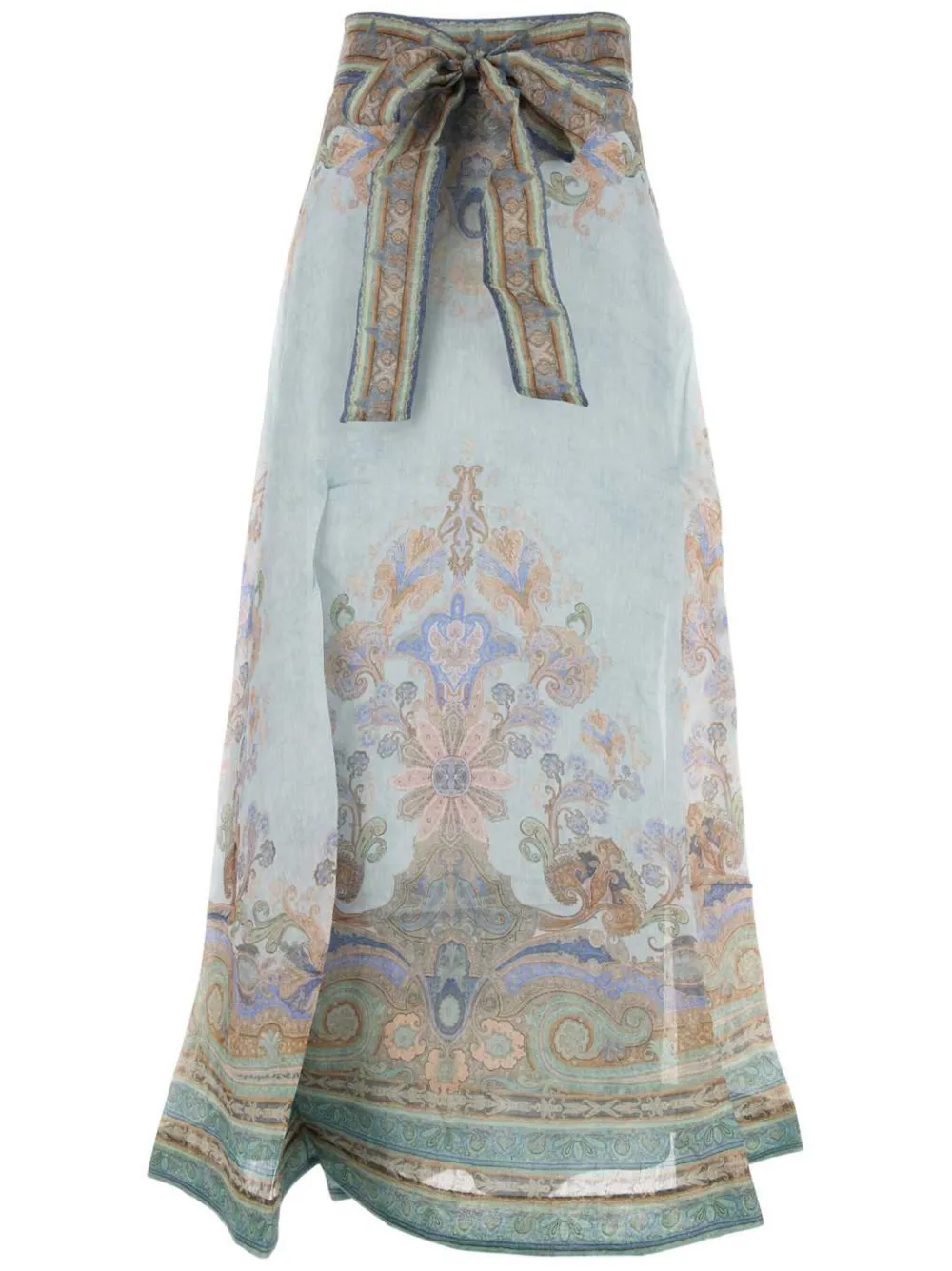 ZIMMERMANN Eden maxi skirt | Blue | Image 1