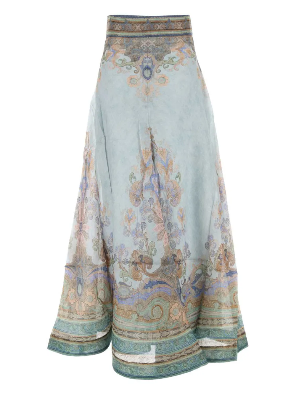 ZIMMERMANN Eden maxi-rok - Blauw