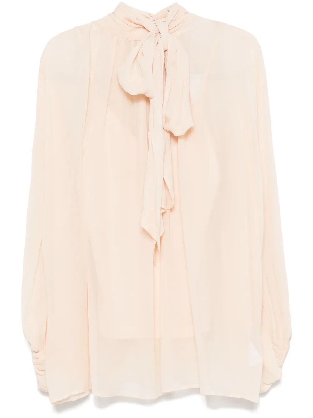 Shop Zimmermann Eden Blouse In Neutrals