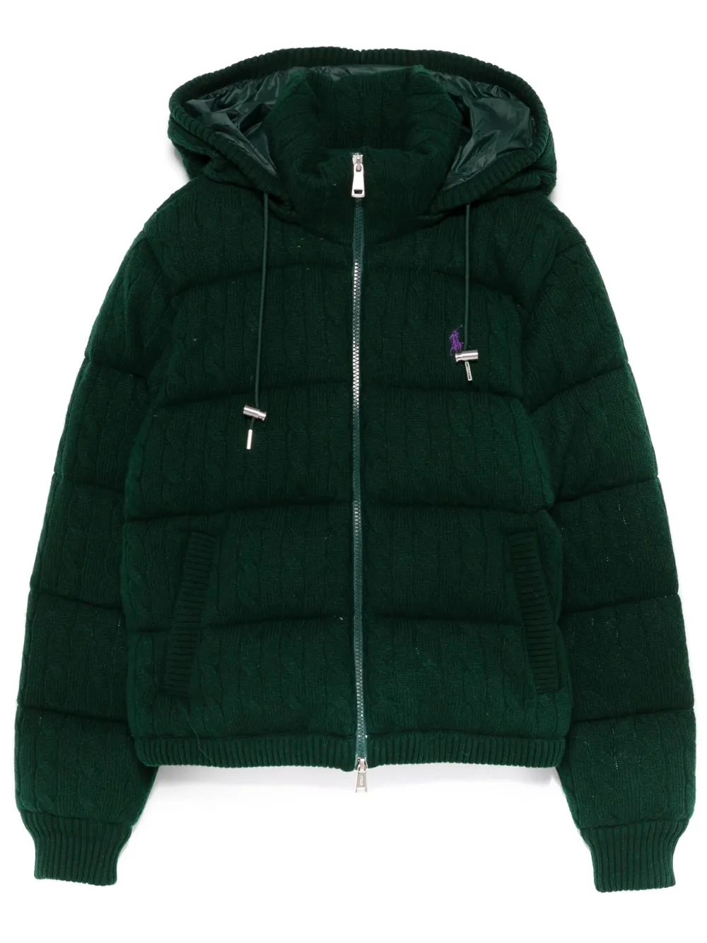 Polo Ralph Lauren Donsjack met capuchon Groen