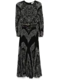 ZIMMERMANN Sunray midi dress - Black
