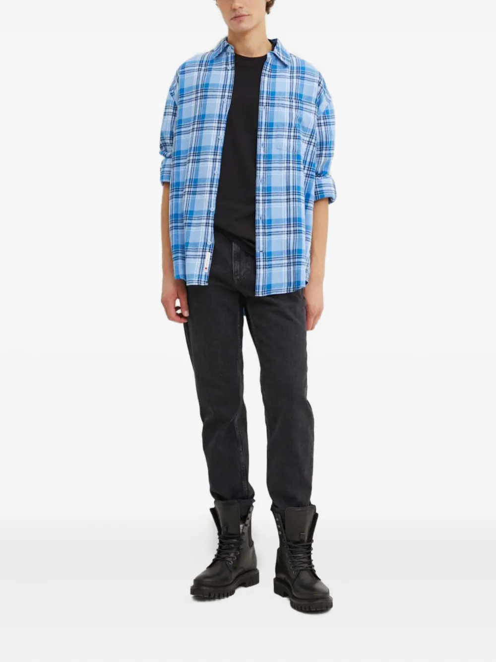 NAKED WOLFE logo-print T-shirt - Zwart