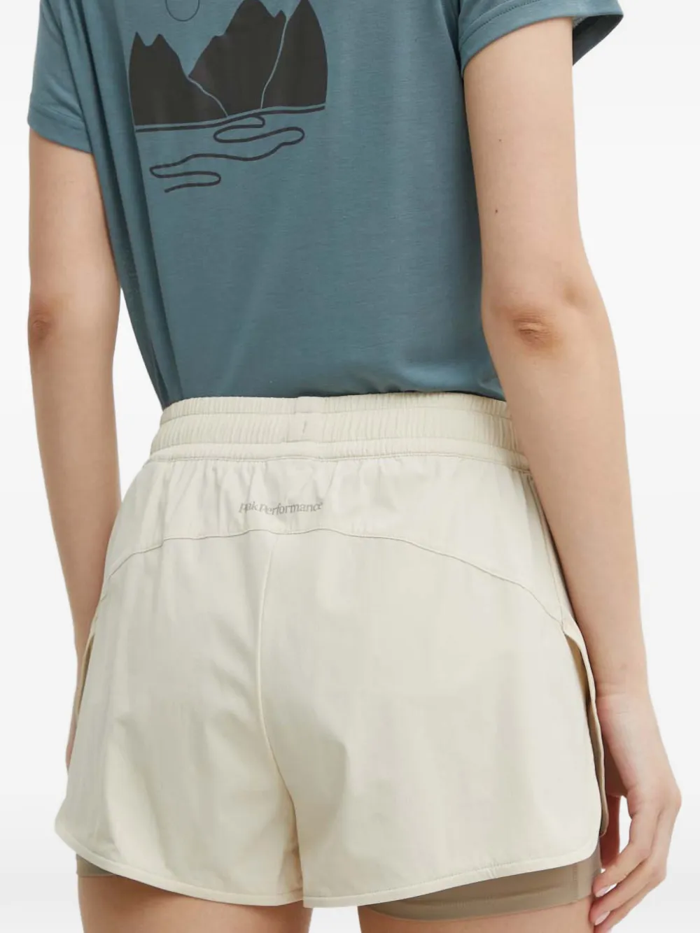  Peak Performance Bermudas Con Detalle De Logo - Neutro 