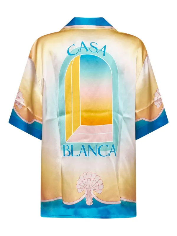 j*2様 CASABLANCA Gradient L'Arche Hooded Sweatshirt | Casablanca Paris