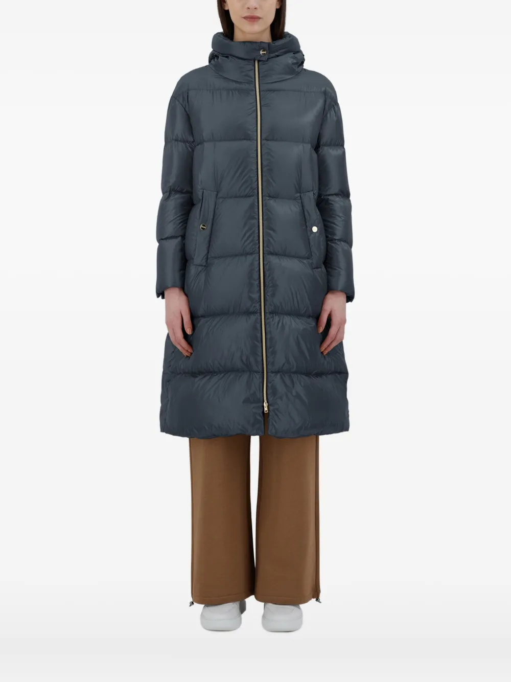 Herno padded parka coat | Blue | Image 1