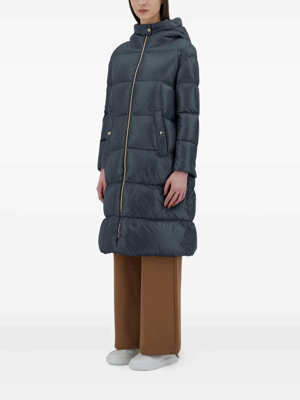 Herno Gewatteerde parka - Blauw