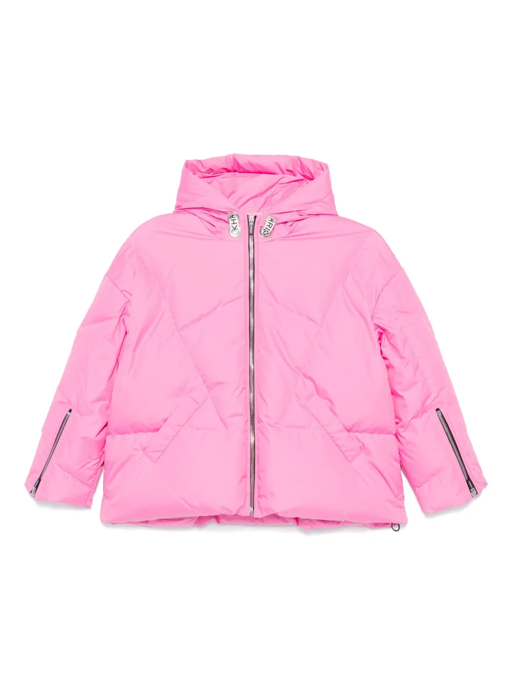 Khrisjoy Donsjack met capuchon Roze