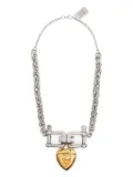 Chopova Lowena heart-pendant necklace - Silver