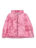 Khrisjoy bandana-print jacket - Pink