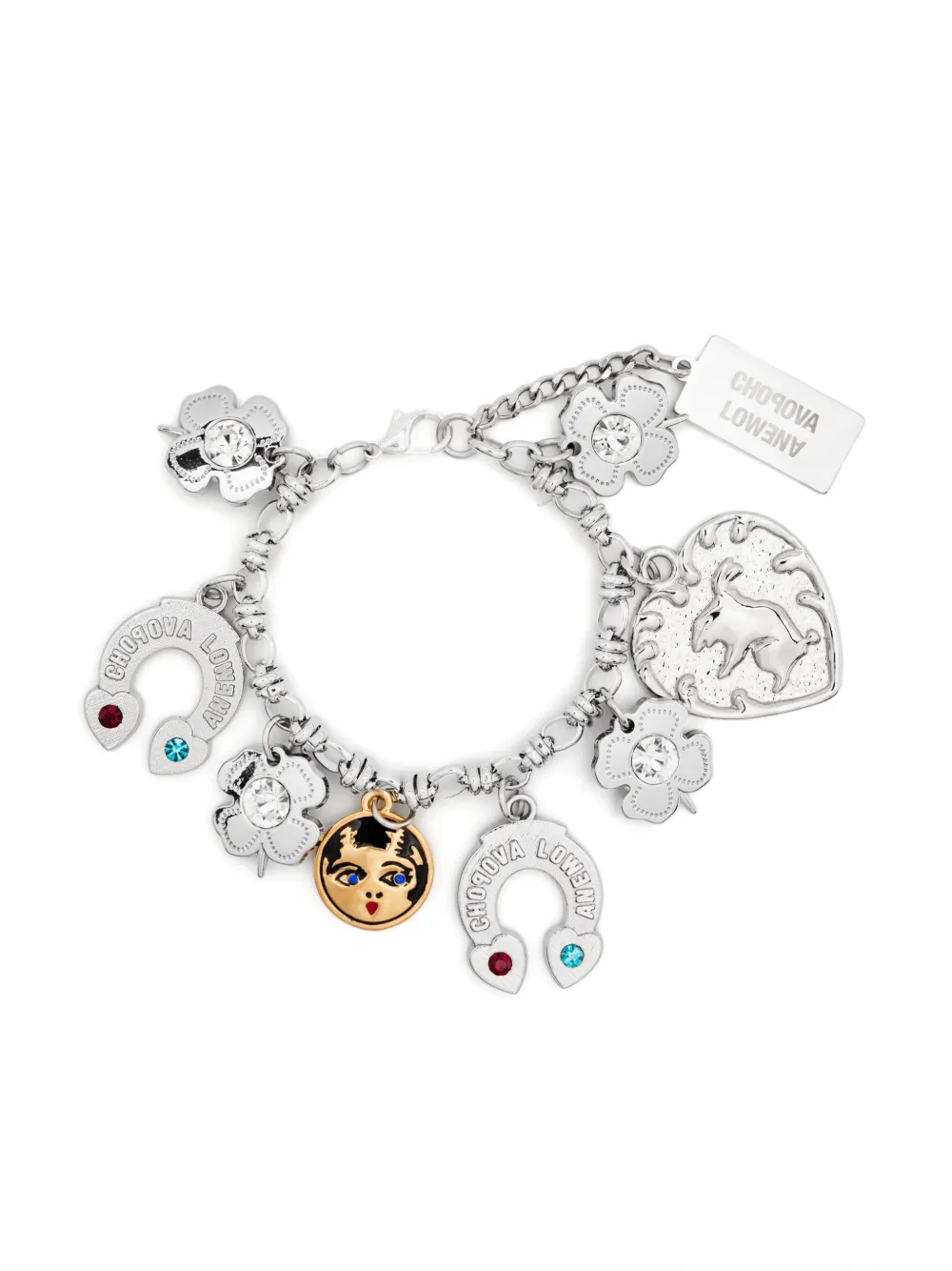 CHOPOVA LOWENA CHARM-DETAIL BRACELET