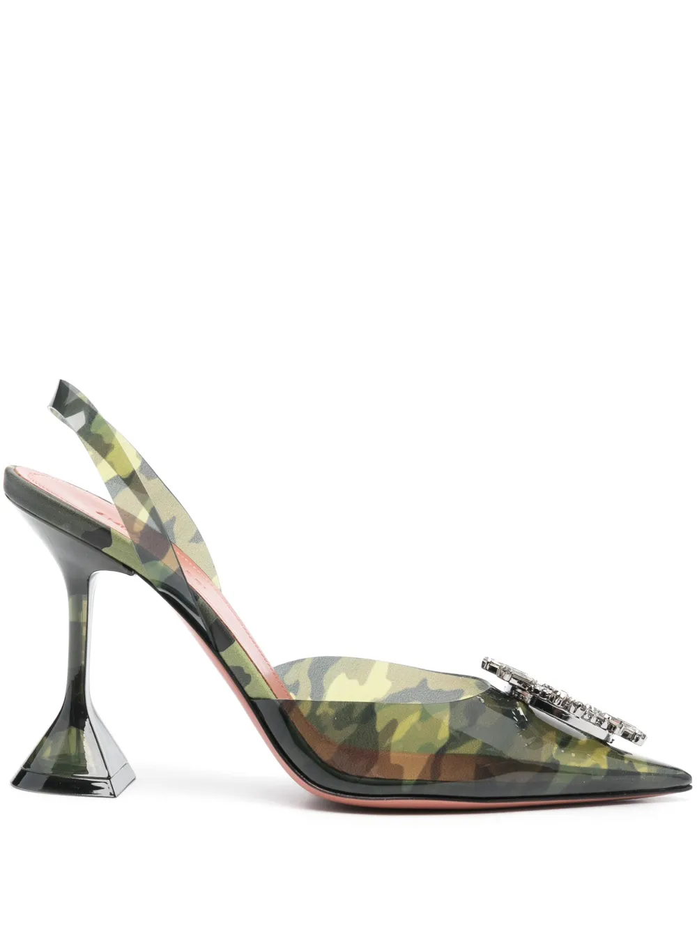 Amina Muaddi 95mm Begum slingback pumps Women