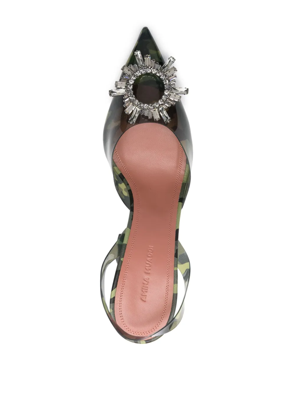Cheap Amina Muaddi 95mm Begum slingback pumps Women