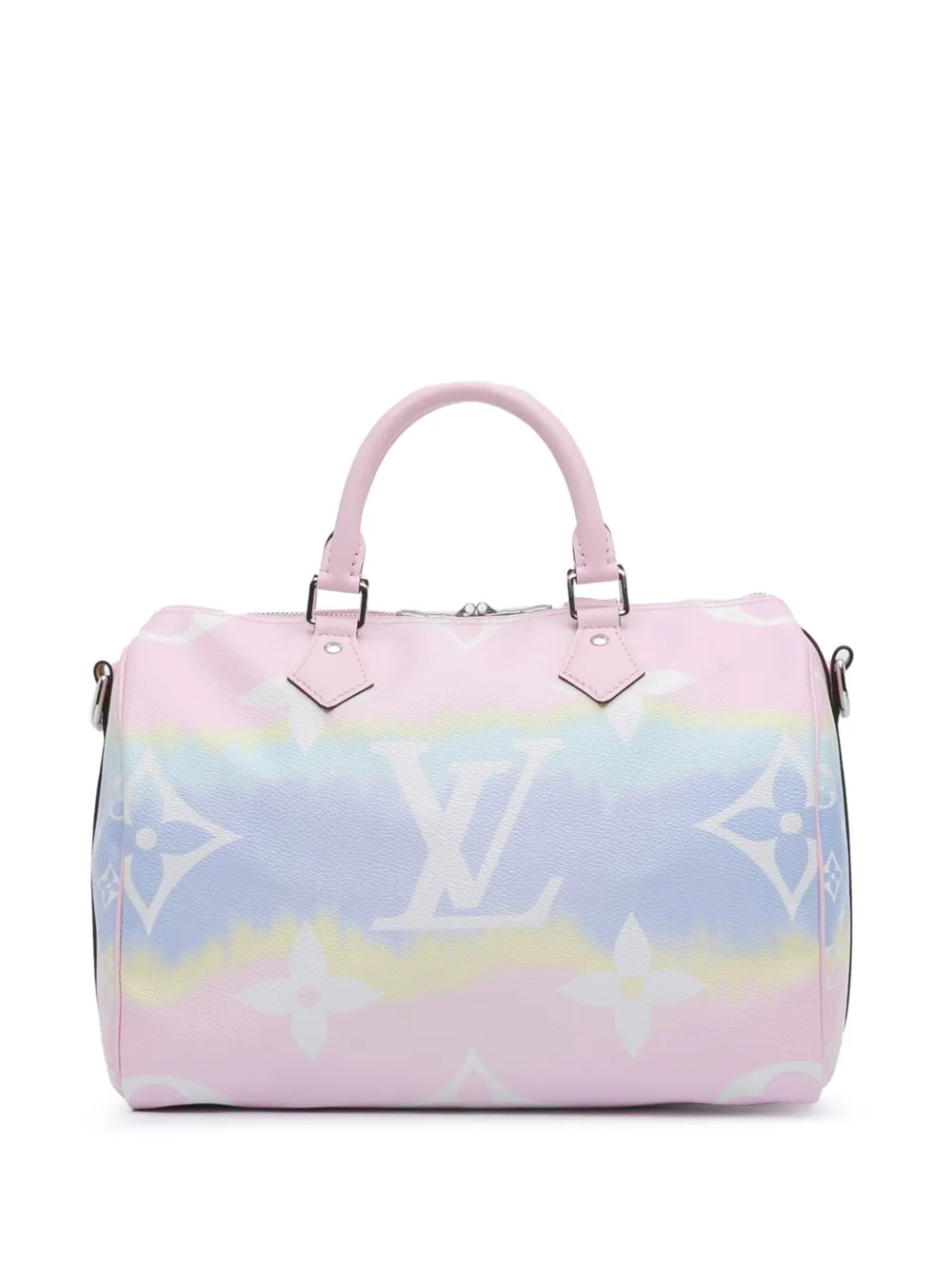 Louis Vuitton Pre-Owned 2020 Monogram Giant Escale Speedy Bandouliere 30 satchel - Roze