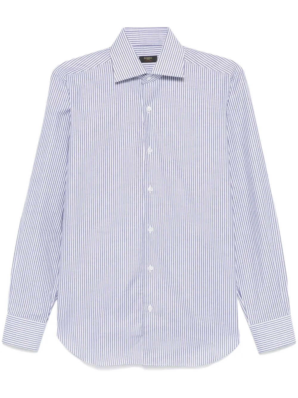 Barba camisa con rayas estampadas | azul | Image 1