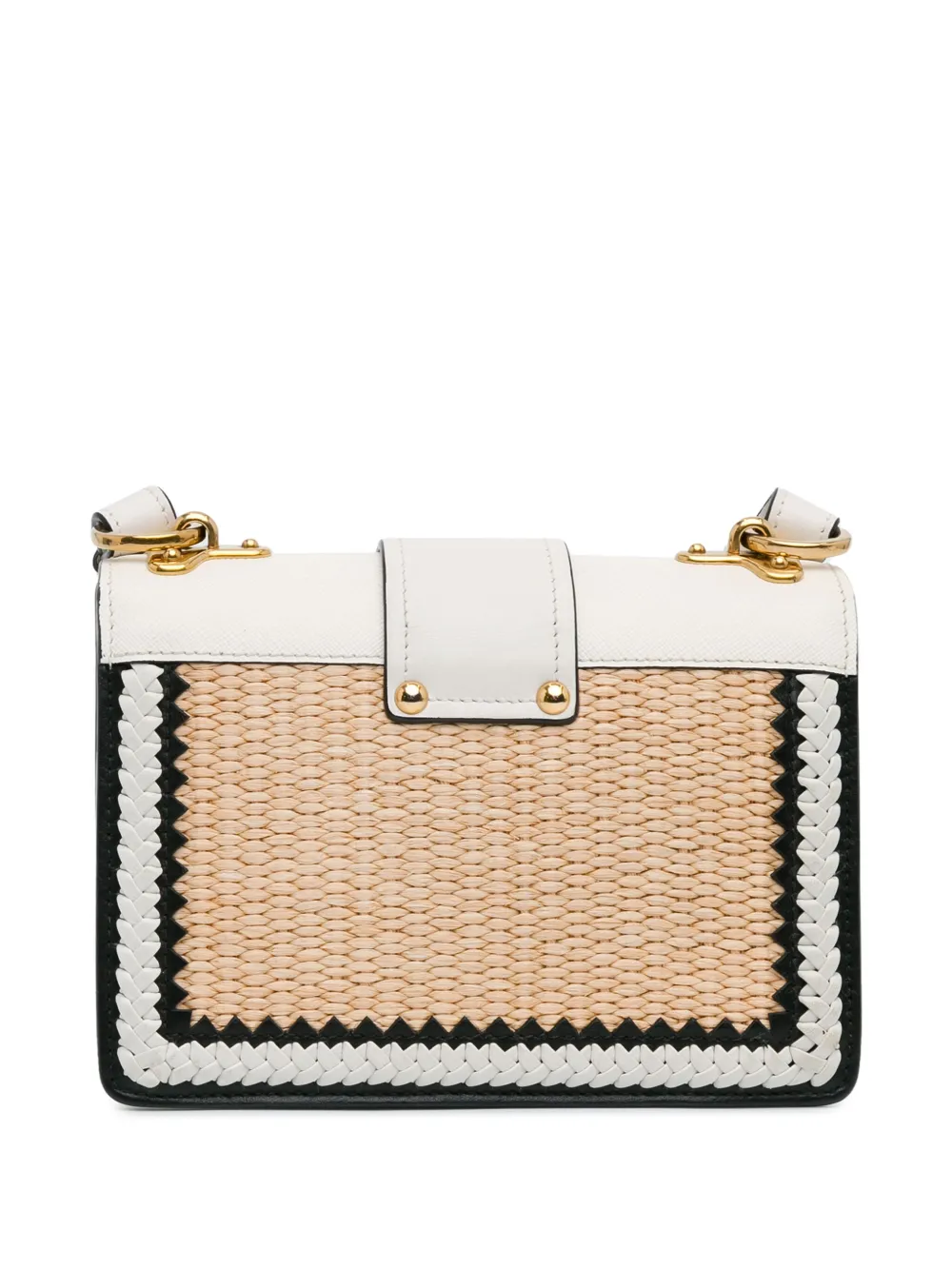 Prada Pre-Owned 2013-2023 Cahier crossbody bag - Bruin