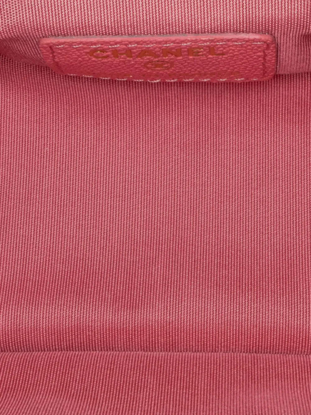 CHANEL PreOwned 2021 Micro Caviar Chain Vanity Bag Pink FARFETCH