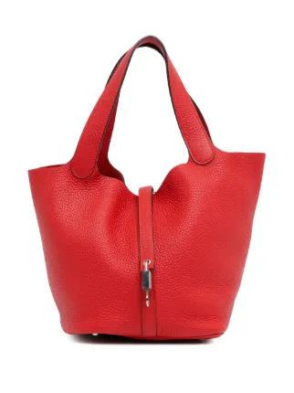 Hermes Pre Owned Clemence Picotin Lock 22 2016 FARFETCH KZ