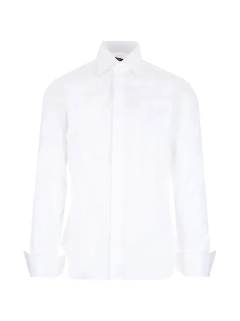 Barba 经典棉衬衫