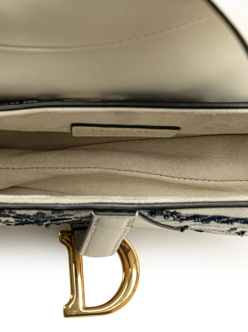 Cheap Christian Dior 2018 Mini Calfskin Toile de Jouy Saddle shoulder bag Women