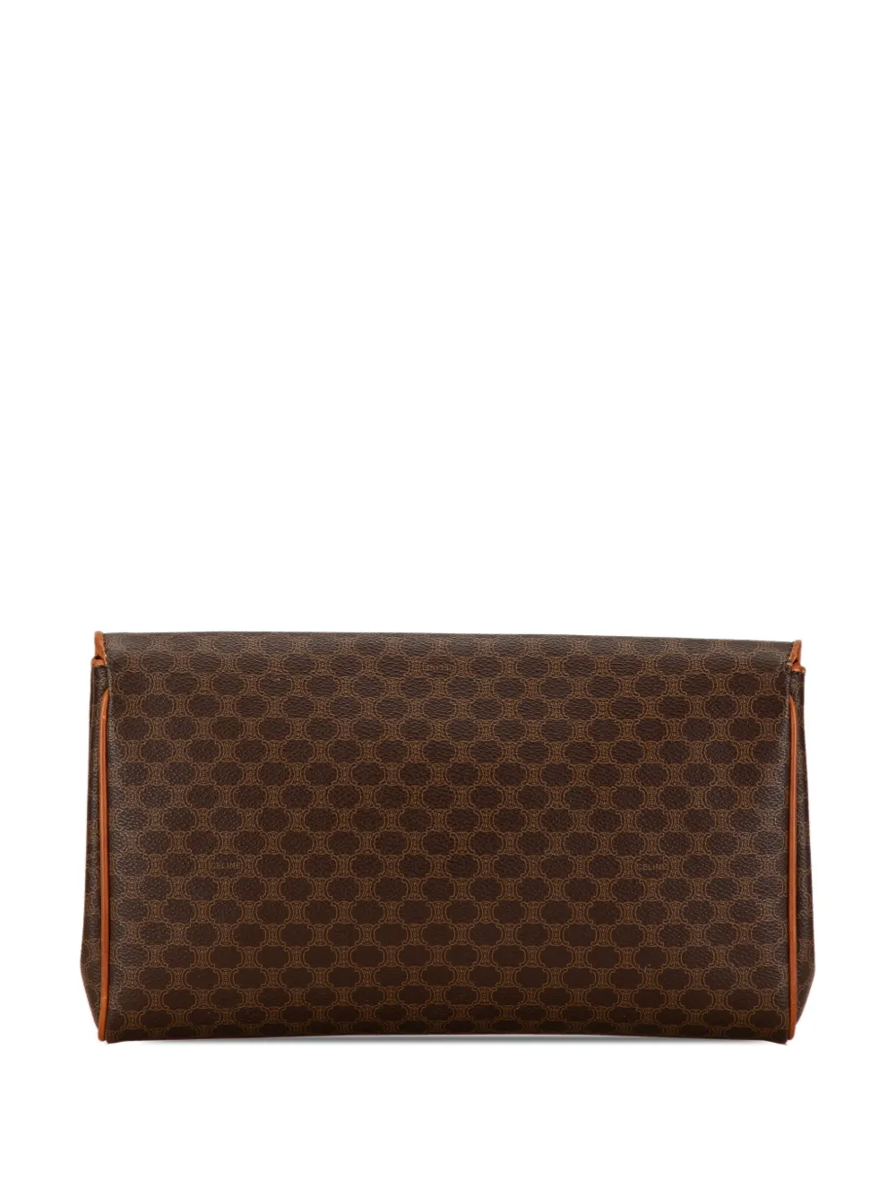 Céline Pre-Owned 1991 Macadam clutch bag - Bruin