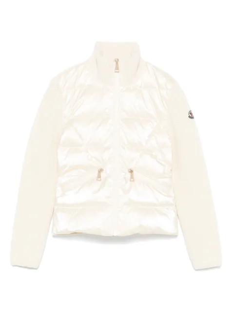 Moncler Enfant panelled cardigan