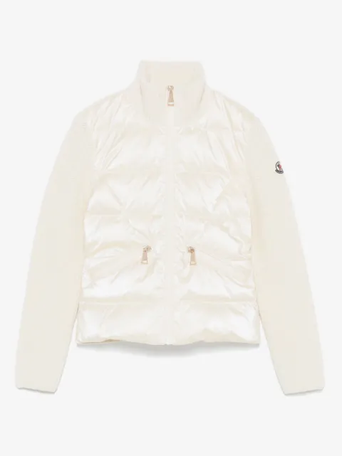 Moncler Enfant panelled cardigan