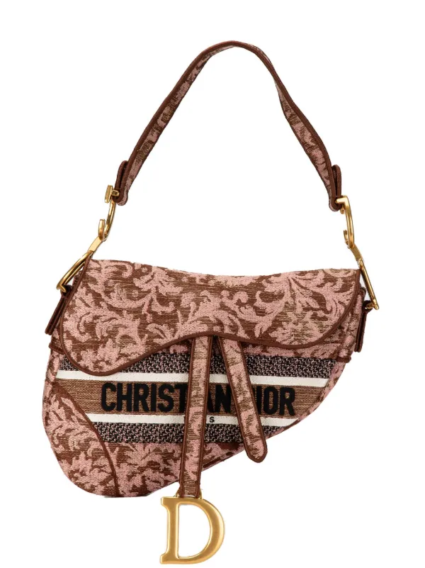 Dior saddle embroidered bag new arrivals