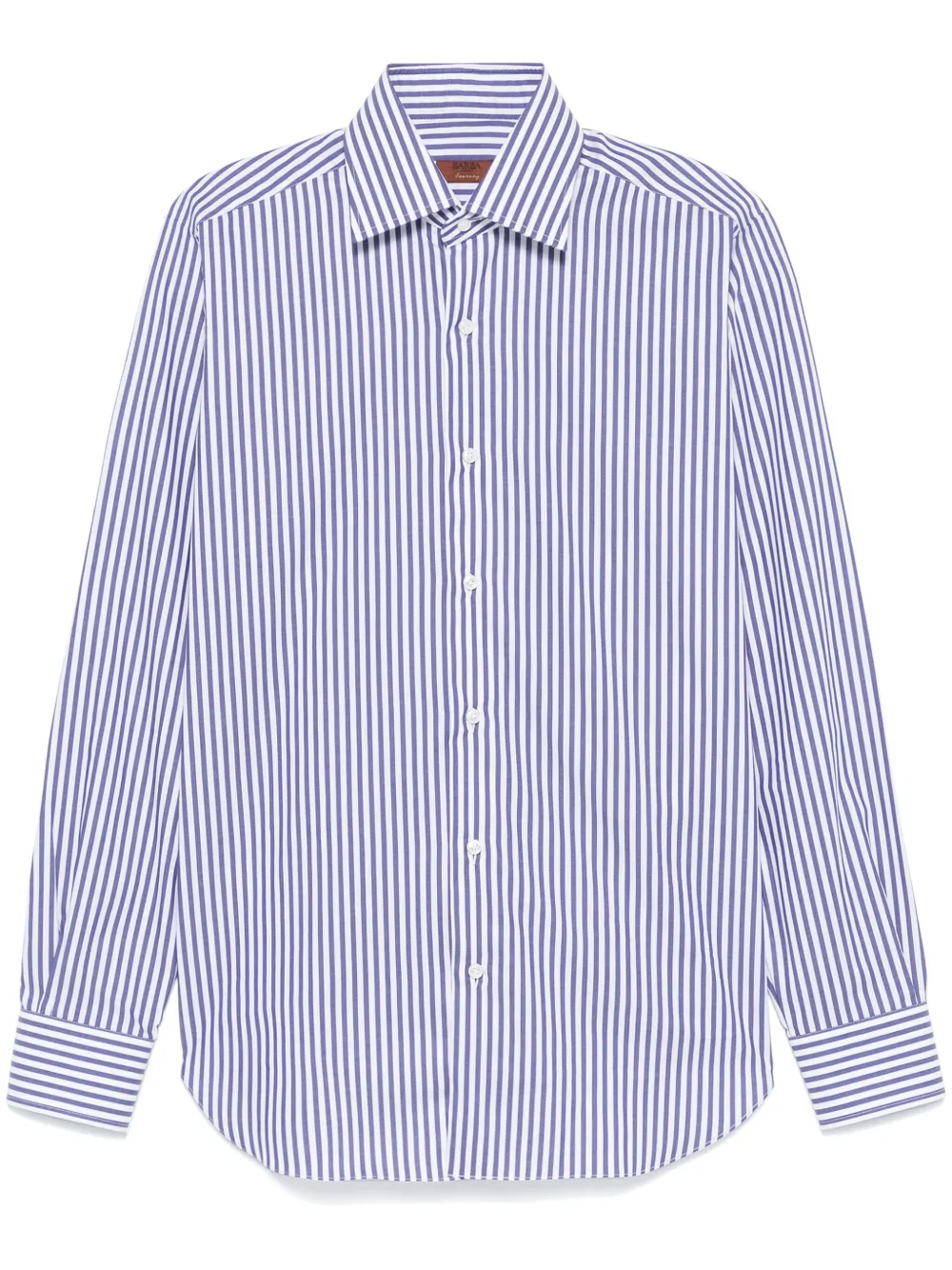 Barba camisa con rayas estampadas | azul | Image 1