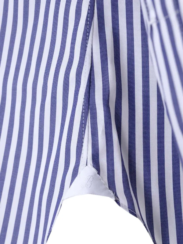 BARBA ストライプシャツ Barba ストライプ シャツ | ブルー | FARFETCH JP