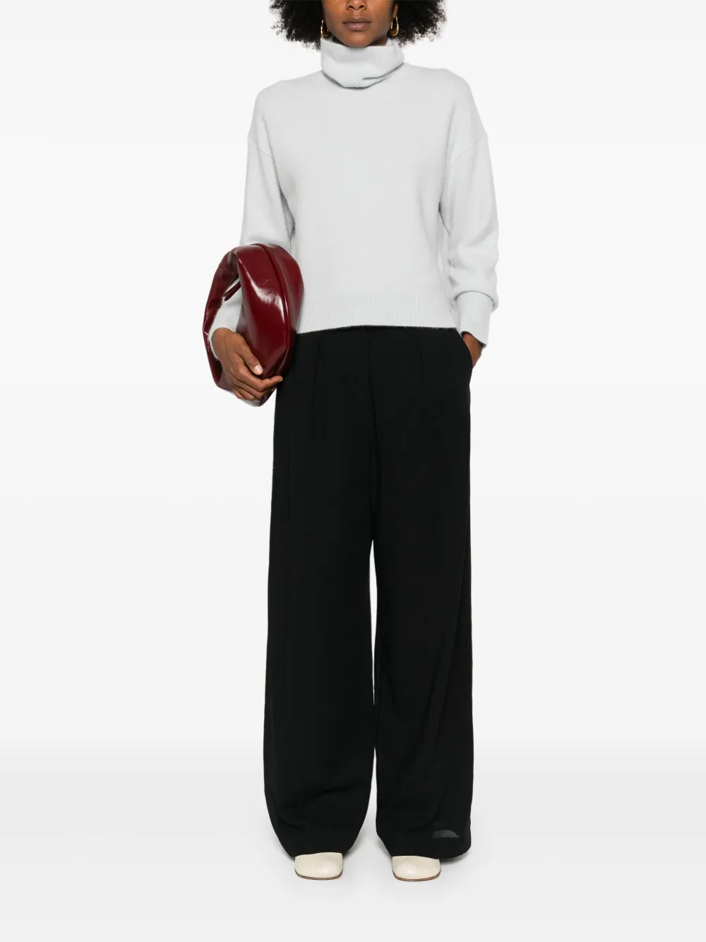 Affordable JOSEPH brushed roll-neck sweater Women