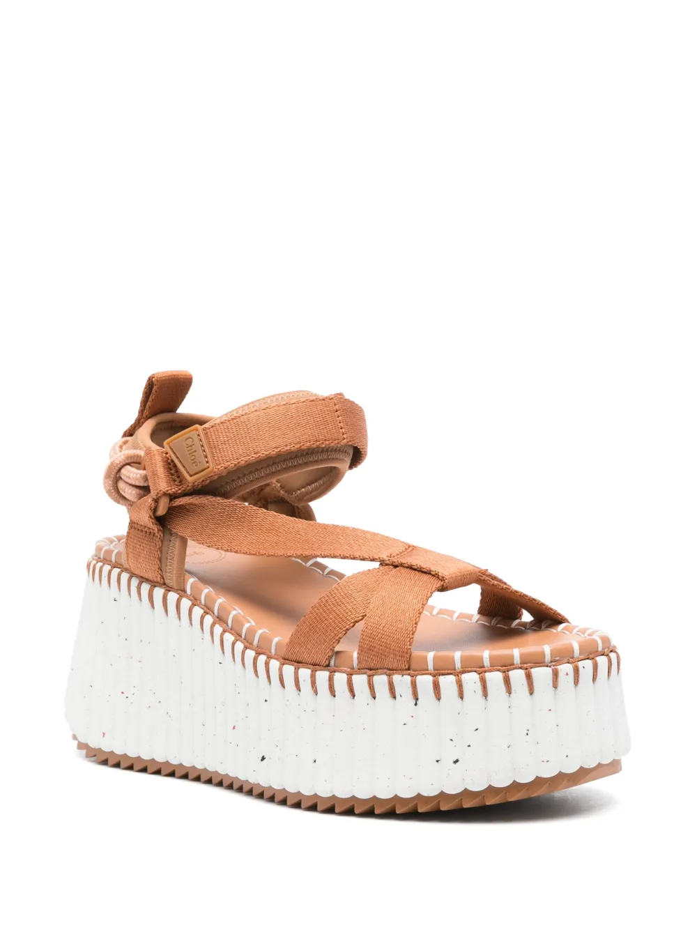 Chloé 85mm Nama sandals - Bruin