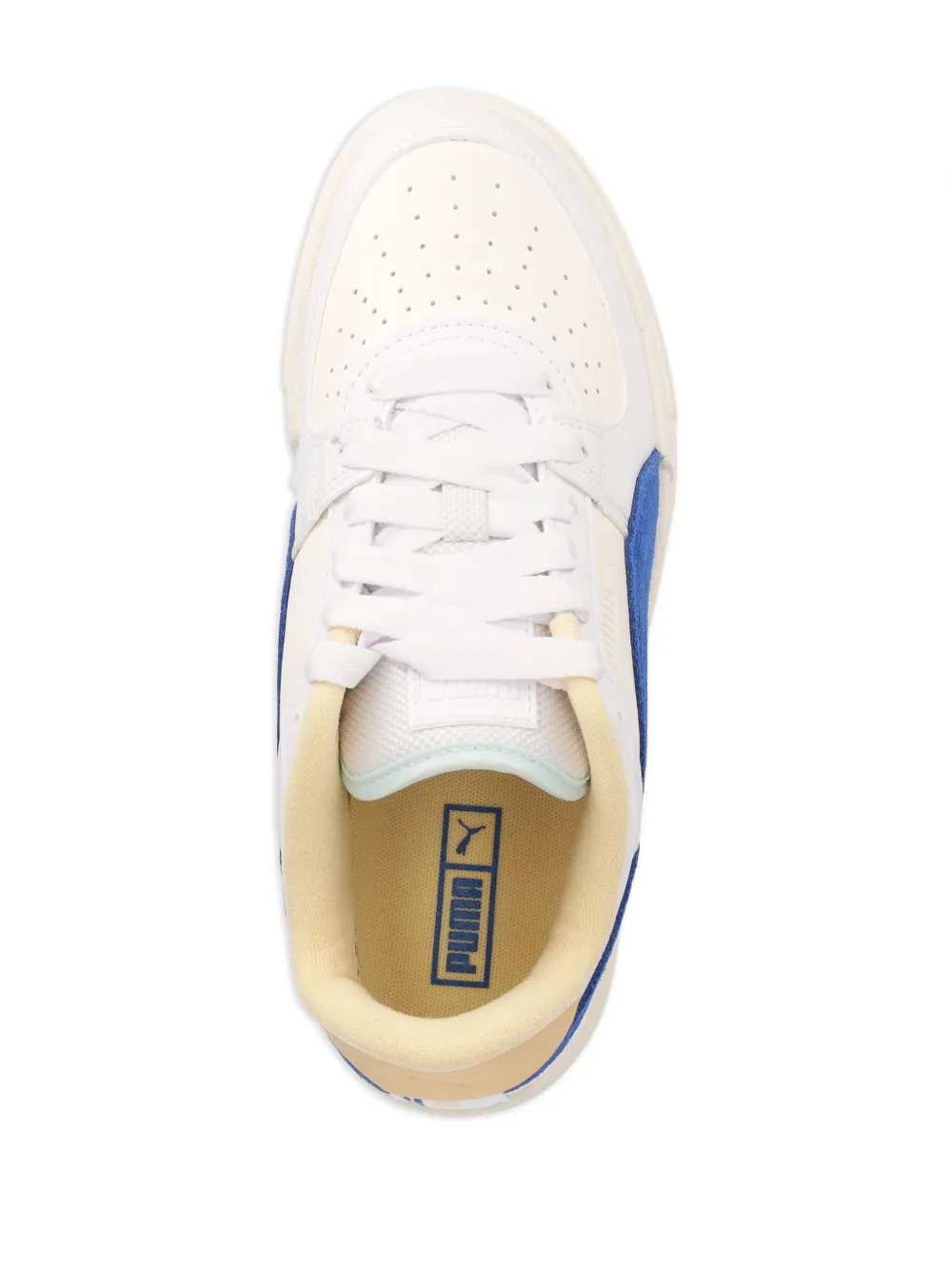 Puma california white blue top