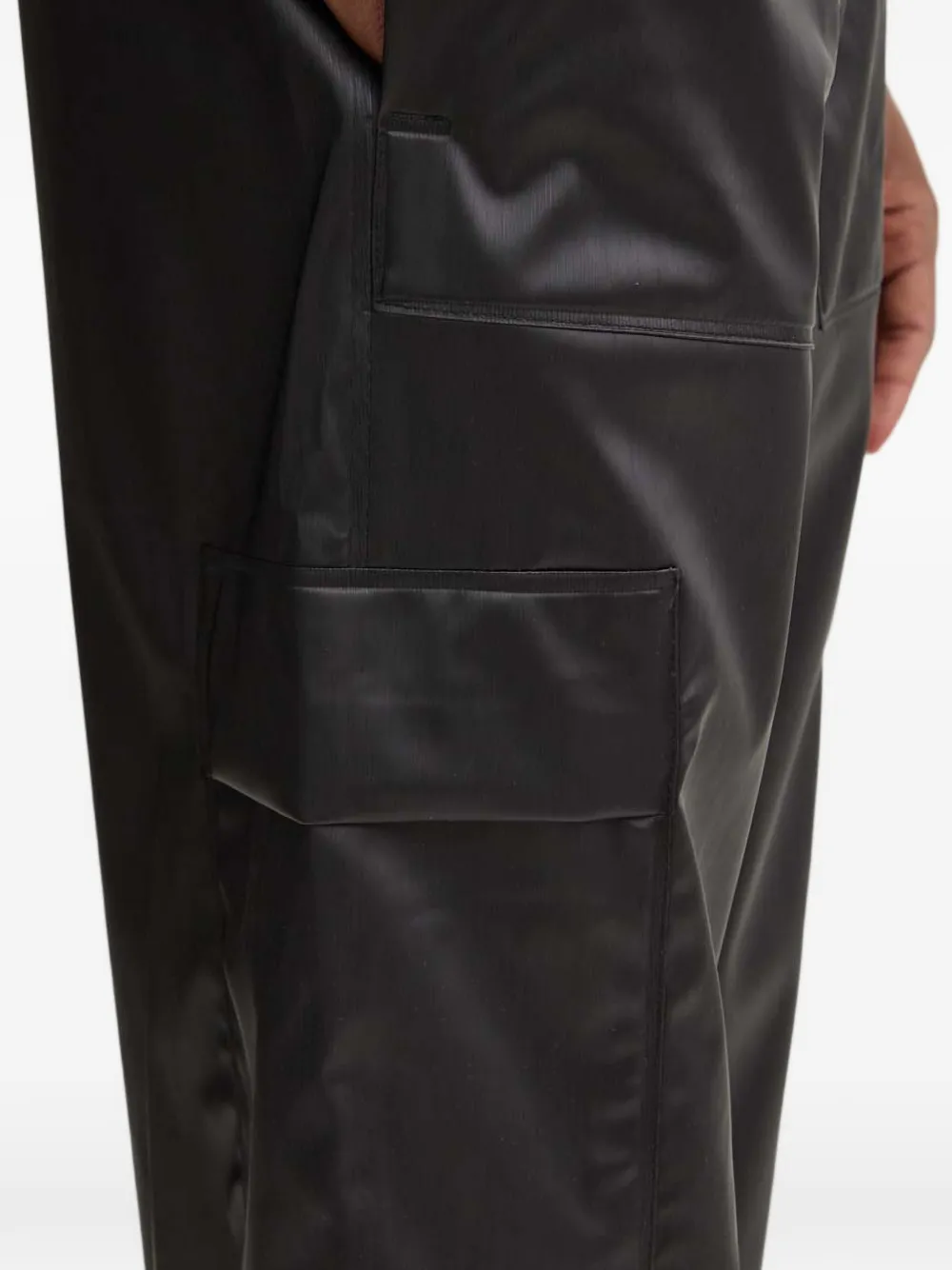 Rains Cargo broek met trekkoord Zwart