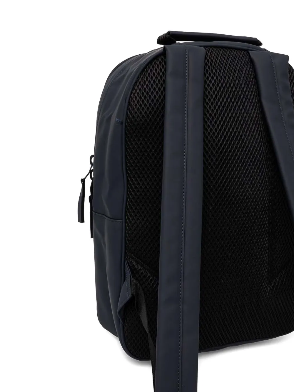  Rains Book Daypack Large Zip-up Backpack - Blue 