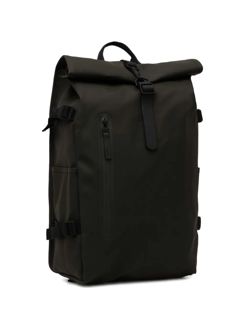 Rains Rolltop Backpack - Green 