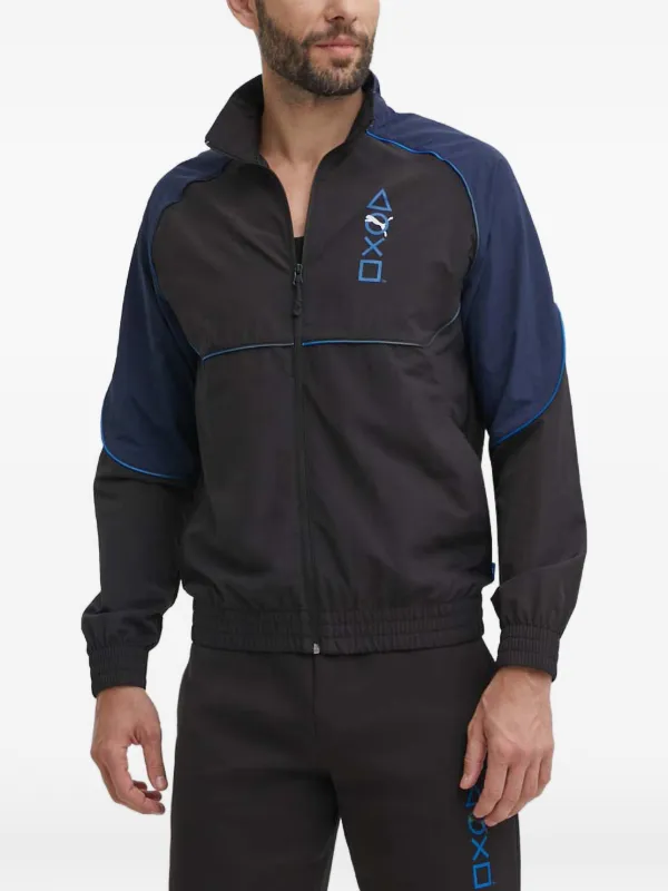 PUMA x Playstation パネル ジップジャケット | ブラック | FARFETCH JP