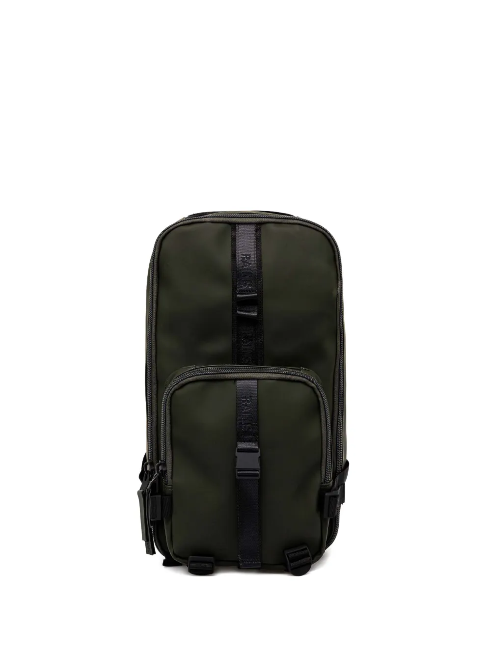 Rains Trail Rucksack zip-up backpack - Verde