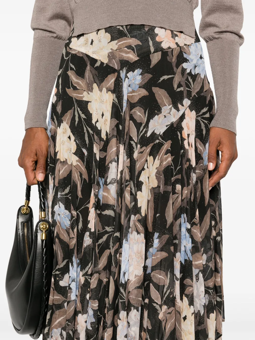 Shop Zimmermann Eden Skirt In Black