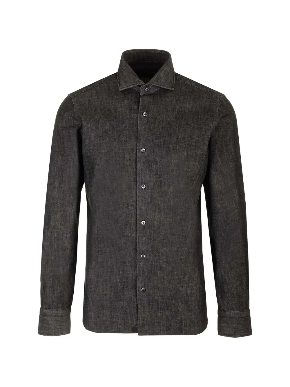 Barba camisa Chambray | negro | Image 1