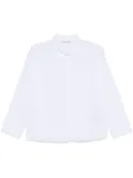 Kristensen Du Nord frayed-brim shirt - White