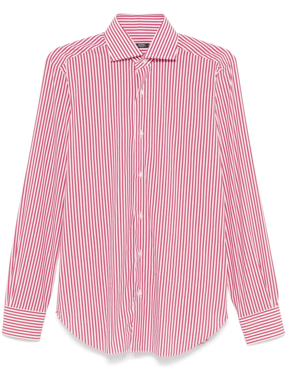 Barba camisa con rayas estampadas | blanco | Image 1