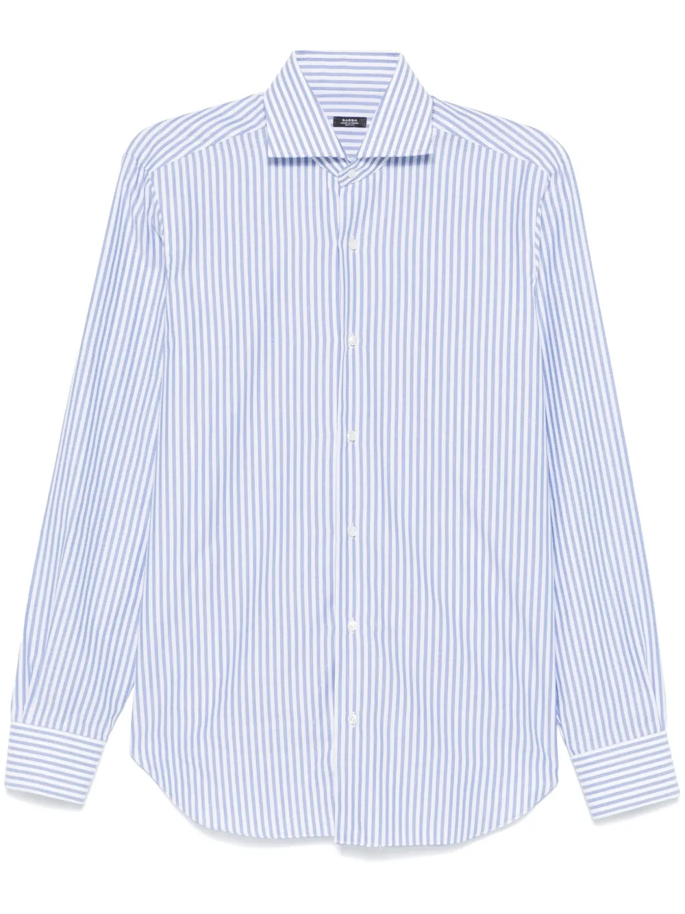 Barba camisa con rayas estampadas | azul | Image 1
