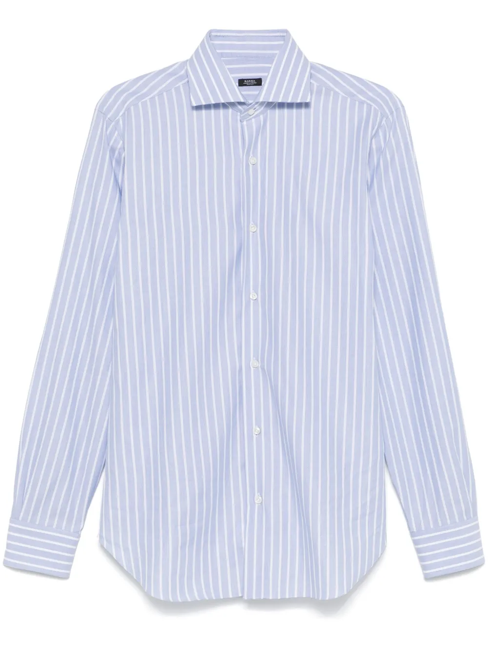 Barba camisa con rayas estampadas | azul | Image 1