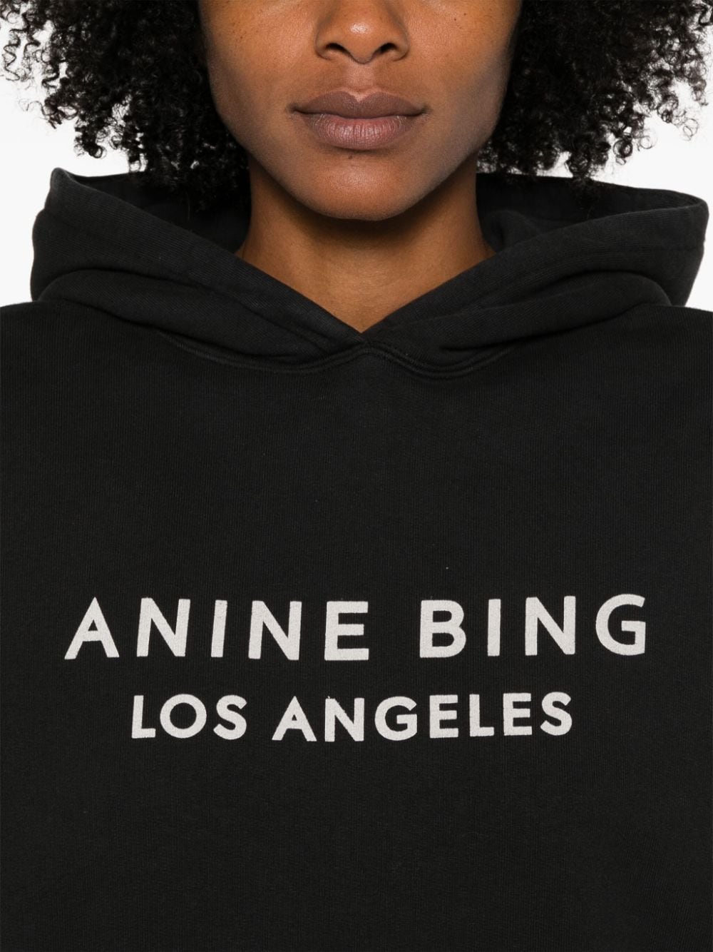 Shop Anine Bing Alto Hoodie In Black